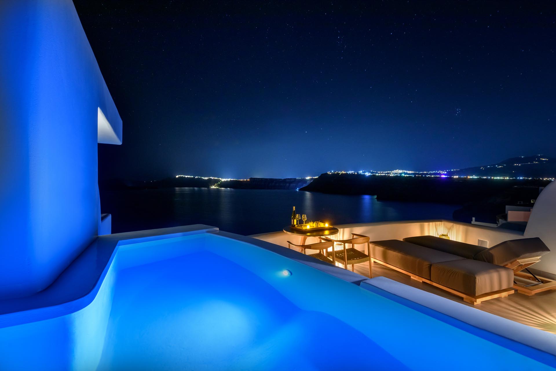 Neptune Luxury Suites in Akrotiri of Santorini island
