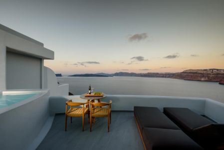 Neptune Luxury Suites in Akrotiri of Santorini island