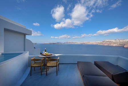 Neptune Luxury Suites in Akrotiri of Santorini island