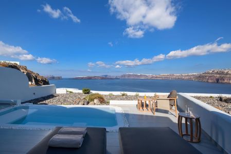 Neptune Luxury Suites in Akrotiri of Santorini island